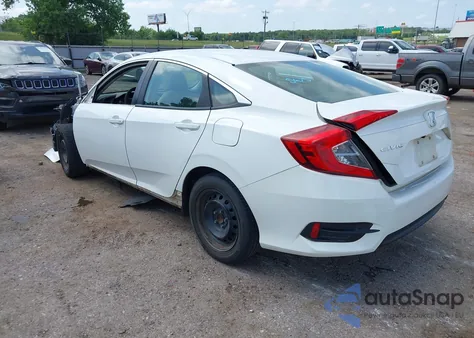 2017 Honda Civic Lx from USA, damaged, VIN 19XFC2F56HE050176